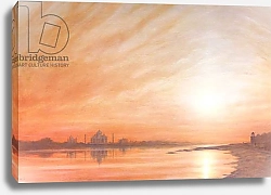 Постер Харе Дерек (совр) Taj Mahal at Sunset