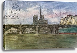 Постер Менпес Мортимер Pont de Tournelle