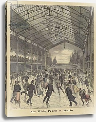 Постер Ice rink in Paris
