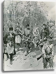 Постер Хаенен Фредерик де Returning from a Hunt in the Caucasus