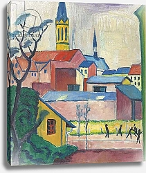 Постер Макке Огюст (Auguste Maquet) Marienkirche, 1911