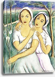 Постер Мануэль Виктор (совр) Two Girls