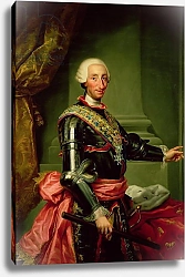 Постер Менгс Антон Portrait of Charles III c.1761