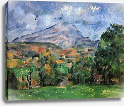 Постер Сезанн Поль (Paul Cezanne) Гора св. Виктории 3