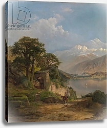 Постер Моран Томас Lake Como, 1867