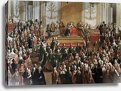 Постер Мейтенс Мартин Maria Theresa at the Investiture of the Order of St. Stephen, 1764