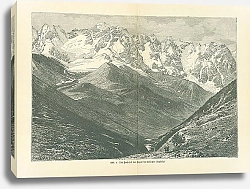 Постер Панорма гор Юнгфрау