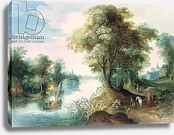 Постер Брейгель Ян Старший River Landscape 2