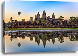 Постер Камбоджа. Angkor Wat Temple, Siem Reap