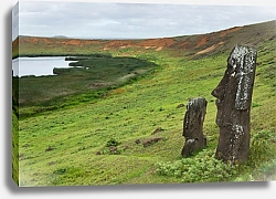 Постер Статуи Моаи на острове Пасхи 3