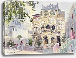 Постер Виллис Люси (совр) House on the Hill, Bombay, 1991