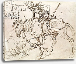 Постер Дюрер Альбрехт Death Riding, 1505