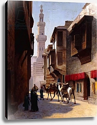 Постер Жером Жан Леон A Street in Cairo,
