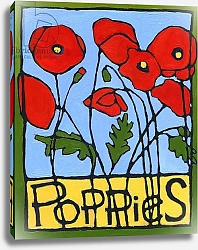 Постер Мур Меган (совр) Poppies, 2004