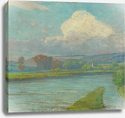 Постер Чордак Людовит Landscape with river