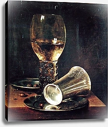 Постер Хеда Уильям Still Life with a Goblet, 1653
