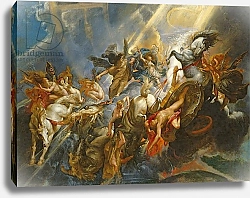 Постер Рубенс Петер (Pieter Paul Rubens) The Fall of Phaeton, c.1604-05