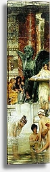 Постер Альма-Тадема Лоуренс (Lawrence Alma-Tadema) In the Roman Baths, or Roman Women In The Bath, 1876