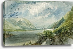 Постер Тернер Уильям (William Turner) Junction of the Lahn, 1817