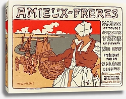 Постер Муха Альфонс Bières De La Meuse