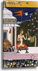 Постер Школа: Индийская 17в. Gandarah Ragini, c.1660