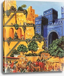 Постер Хук Ричард (дет) Hanging gardens of Babylon