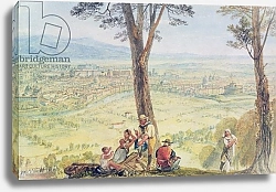 Постер Тернер Уильям (William Turner) Rome from Monte Mario, c.1818