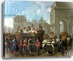 Постер Джюра Этьен Transport of Prostitutes to the Salpetriere, c.1760-70