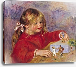 Постер Ренуар Пьер (Pierre-Auguste Renoir) Claude Renoir at Play, 1905