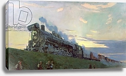 Постер Рылов Аркадий Super power steam engine, 1935