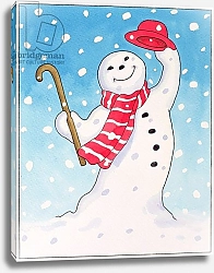 Постер Хамер Лавиния (совр) Dancing Snowman, 1996