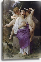 Постер Бугеро Вильям (Adolphe-William Bouguereau) Пробуждение сердца
