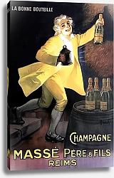 Постер Champagne Masse’ Pere Et Fils, Reims