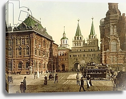 Постер Неизвестен Vintage postcard of Moscow, 1890s