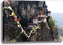 Постер Такцанг-лакханг, монастырь Тигра в Бутане