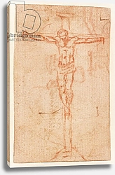Постер Микеланджело (Michelangelo Buonarroti) Christ on the Cross 4