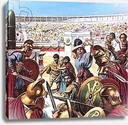 Постер Пэйн Роджер Slaughter in the Hippodrome at Constantinople in AD 532