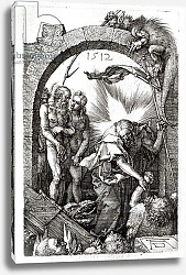 Постер Дюрер Альбрехт Harrowing of Hell or Christ's descent into Limbo, 1512