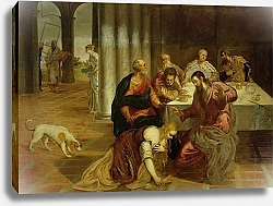 Постер Тинторетто Джакопо The Conversion of Mary Magdalene, 1546-7