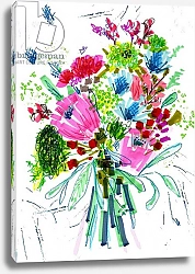 Постер Чамберс Джо (совр) Bouquet. 2014