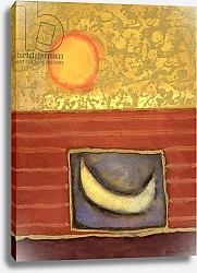 Постер Дэвидсон Питер (совр) The Sun Rises While the Moon Sleeps, 1990