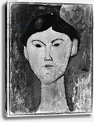 Постер Модильяни Амедео (Amedeo Modigliani) Beatrice Hastings c.1914-15