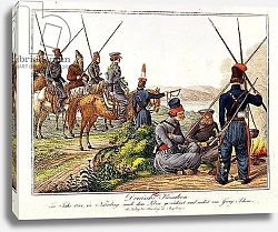 Постер Школа: Австрийская 19в. Don Cossacks in 1814