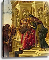 Постер Боттичелли Сандро (Sandro Botticelli) Calumny of Apelles, 1497-98 2