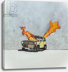 Постер Леннон Анастасия (совр) Mini fire, 2014,