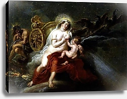 Постер Рубенс Петер (Pieter Paul Rubens) The Birth of the Milky Way, 1668