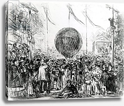 Постер Мане Эдуард (Edouard Manet) The Balloon, 1862