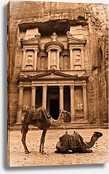 Постер Древний город Петра, Иордания