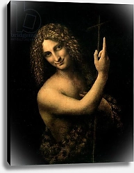 Постер Леонардо да Винчи (Leonardo da Vinci) St. John the Baptist, 1513-16