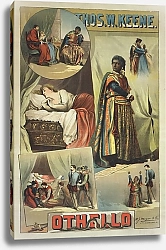 Постер Уильям Шекспир, Отелло, плакат